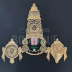Lord Venkateswara gold thread wall decor