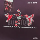 embroidery sleeve design bird pattern