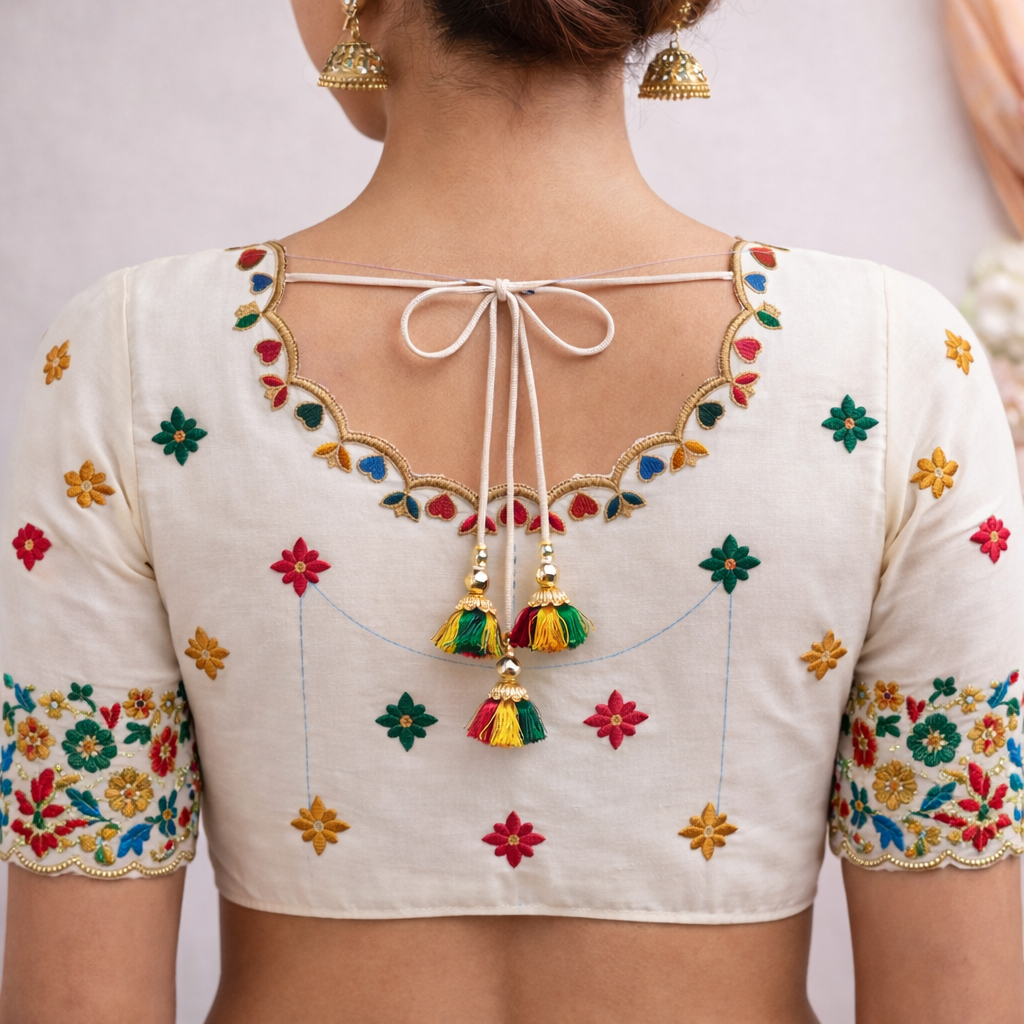 White Blouse Designs