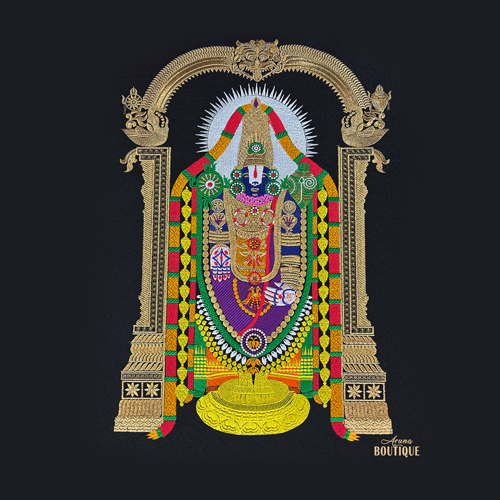 venkateswara swamy embroidery Frames