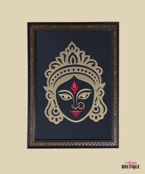 durga devi embroidery frame 18x16