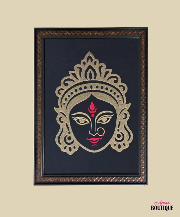 durga devi embroidery frame 18x16