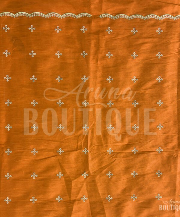 Rangoli-Yellow-All-Over-Buti Mustard Gold Fabric with All Over Butti Work