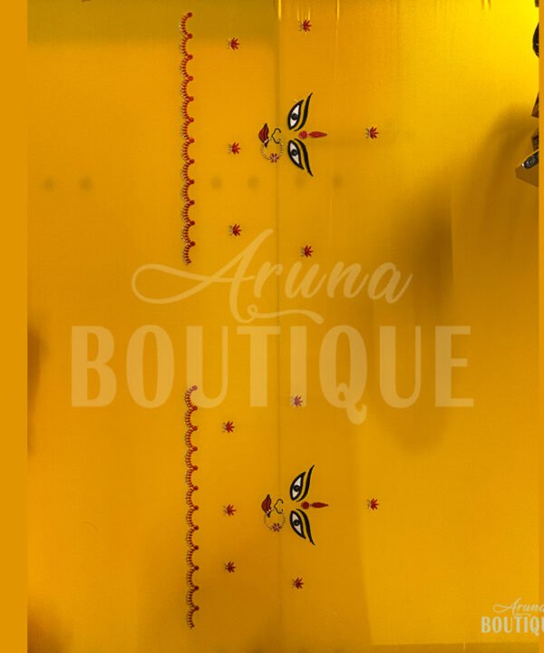 Bonalu-Ammavari-Face-Embroidery-Blouse-Design-Hands-Aruna-Boutique Bonalu Ammavari Face Embroidery Blouse Design | 9 Colors Available